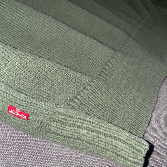 Mens Olive Green Large Levi’s Crewneck - Picture 6 of 7